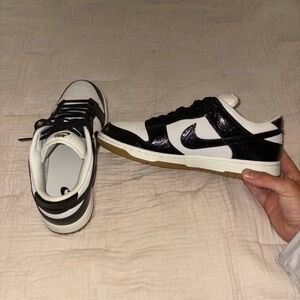 Nike Dunk Low LX Black Croc